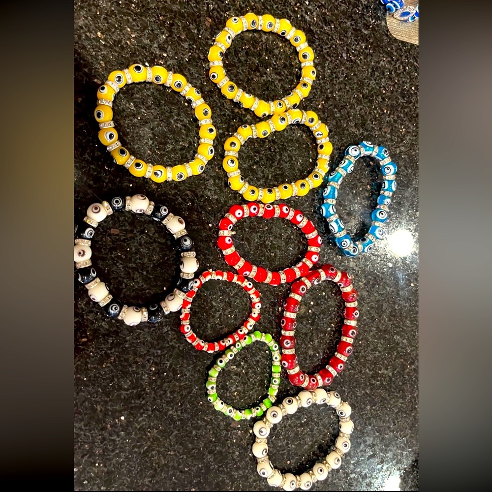 Evil eye bracelets